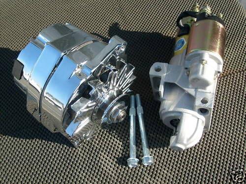 Sbc/bbc chevy alternator / starter package
