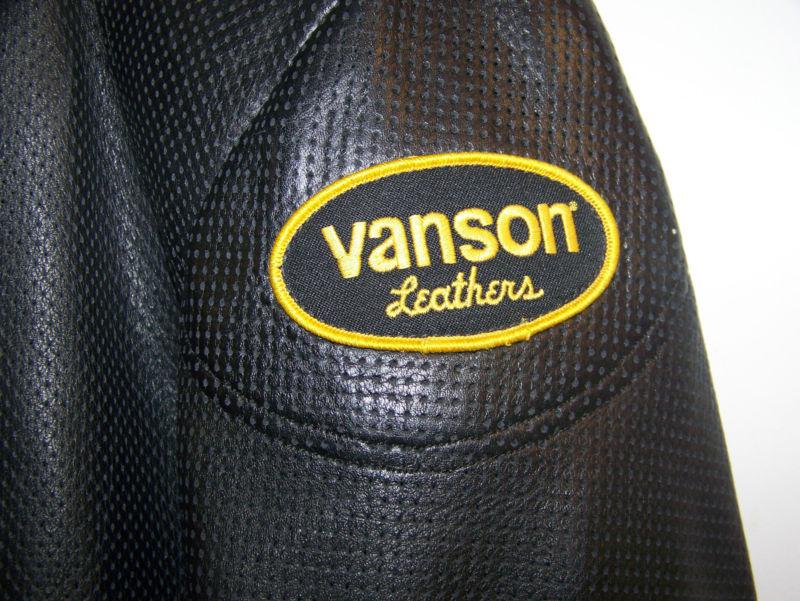 Sell Vanson Leathers Size 44 Motorcycle Leather Jacket in Margate City ...
