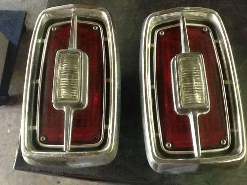 1966 ford fairlane tailights 289 390 427