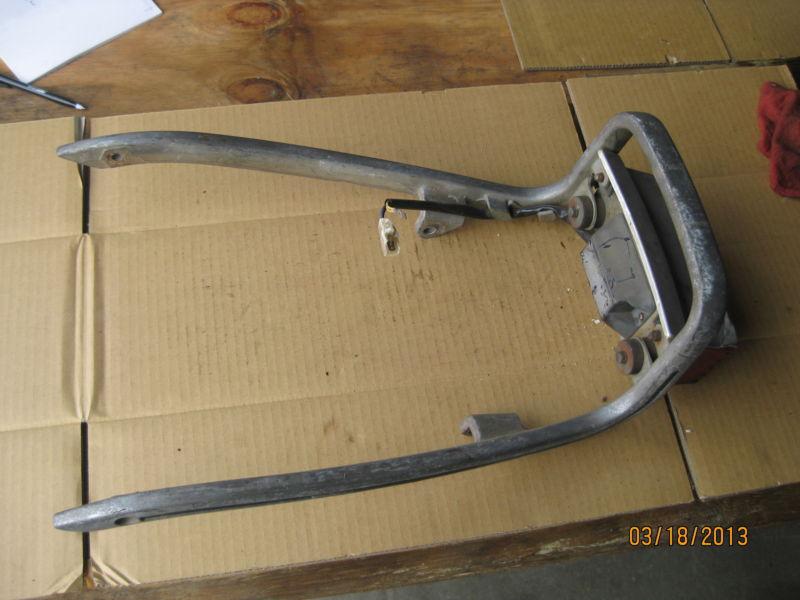 1983 yamaha xv920r virago  rear grab rail w/ tail light