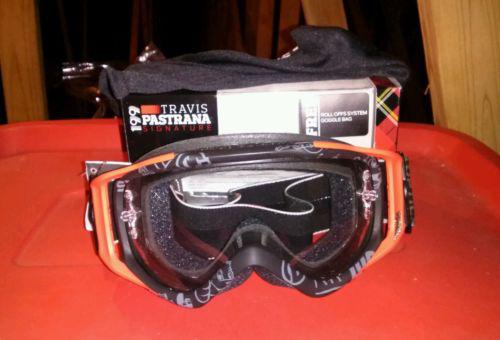 Smith adult motocross goggles fuel sweat-x v2 pastrana 199 black/orange