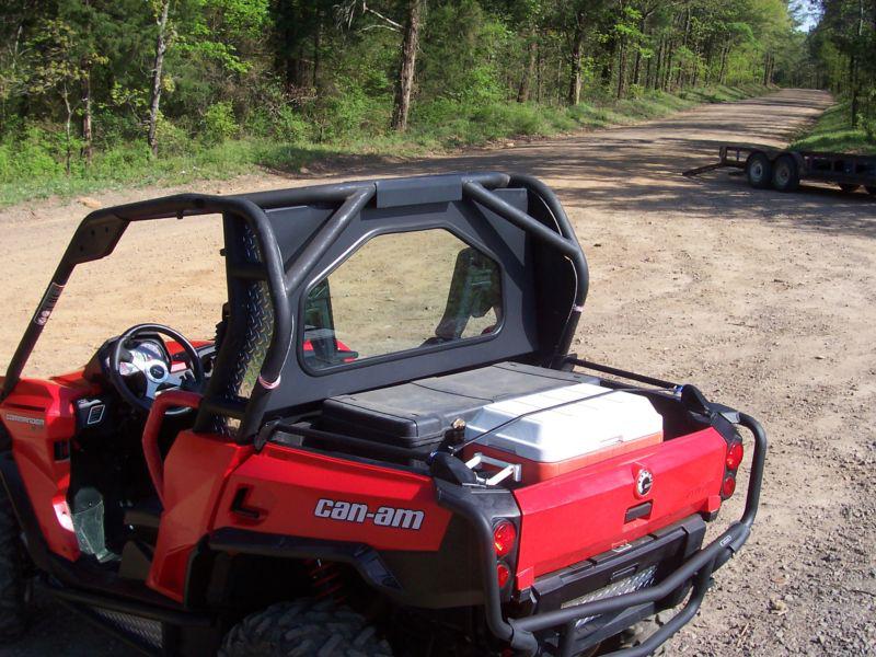 Can am commander maverick  rear windshield / window 2011, 2012, 2013 - 800, 1000