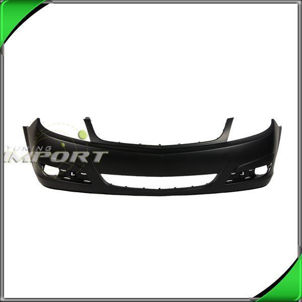 07-09 saturn aura front bumper fascia cover primed black plastic capa certified