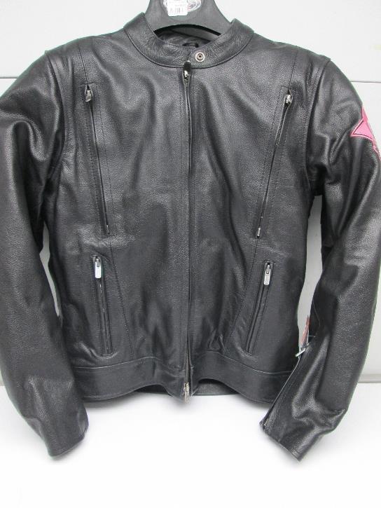 River road biker skull graphyx jacket women's small