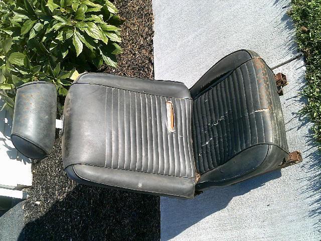 Bucket seat 1969 mustang driver side ford 500 gt cobra shelby frog