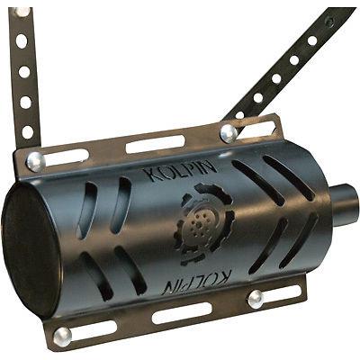 Kolpin 53570 muffler 2.0 stealth steel black kit silent exhaust heat shield