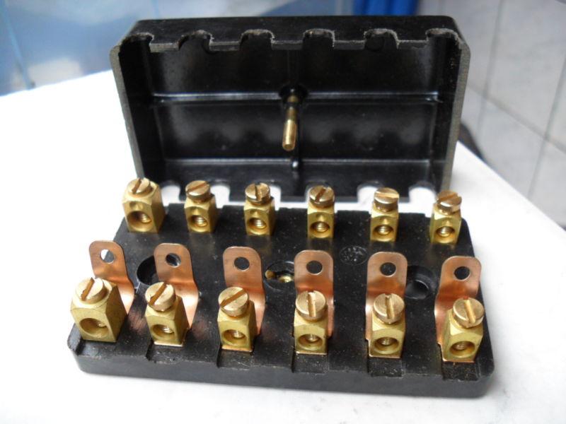 VW NOS 6 FUSE BOX (BLACK) OVAL BUG ZWITTER OVALI COX, US $70.00, image 4