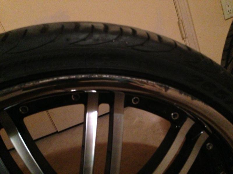 Sell Used 22 Inch Rims and Tires for Bentley GTC or GT in Scottsdale