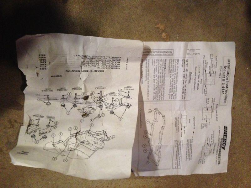 Energy Suspension polyurethane body bushing set with hardware, US $29.00, image 4