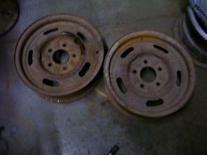 14 x 5 nova chevy ii xa code rally wheels rims chevelle camaro rat rod hot