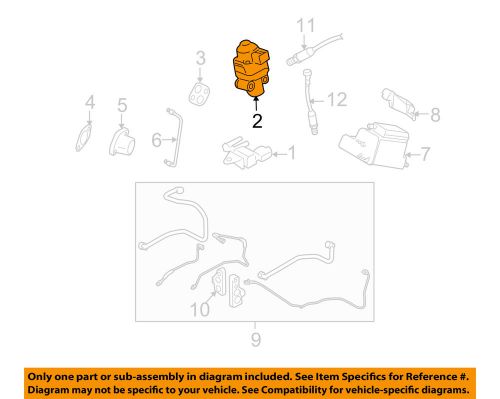 Subaru oem 10-12 legacy-egr valve 14710aa760