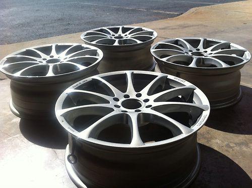 Sell 17 Monoblock Rims 4 Lug Universal Civic Accord Corolla Honda Gsr ...