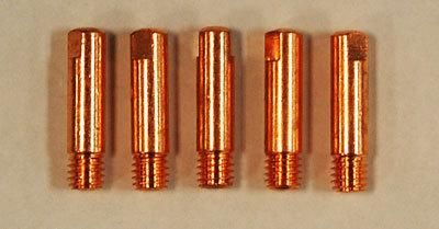 Tweco style mig welder welding contact tips .025" 5pack