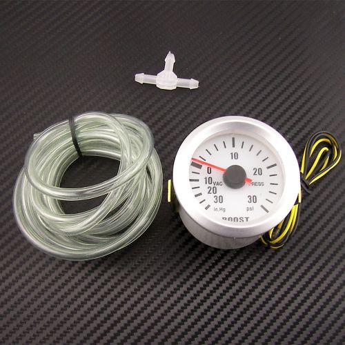 2" 52mm car turbo boost gauge psi auto meter blue color led vehicle instruments