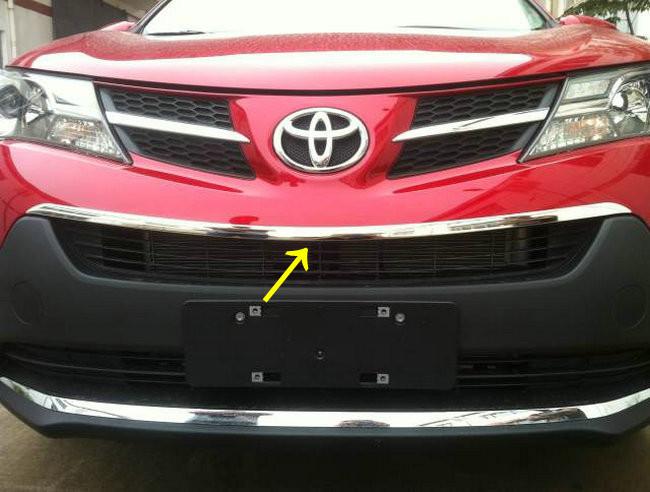 Front Grille Around + Headlight Cleaning Cover Trim For Toyota RAV4 2013 2014, US $59.88, image 4