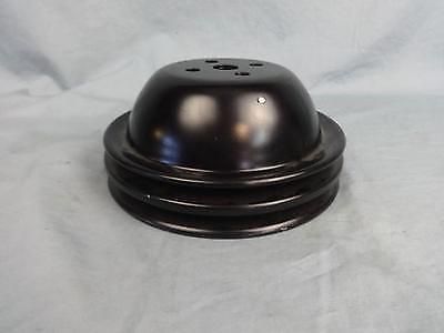 1964 to 1965 c2 corvette water pump pulley 2 groove gm 3850680 327 with a/c