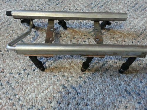 2003 malibu 3.1l v6 "vin j" fuel injector set w/fuel rail