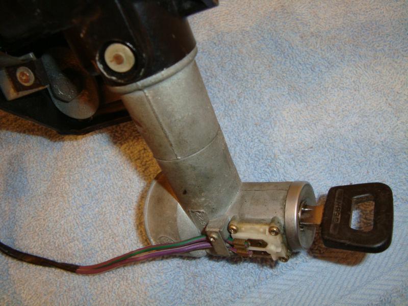 1986-90 Jaguar XJS-HE V12 IGNITION/ STEERING COLUMN/KEY , US $140.00, image 2