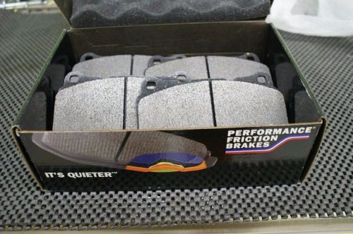 Performance friction racing brake pads lancer wrx sti evo audi genesis viper