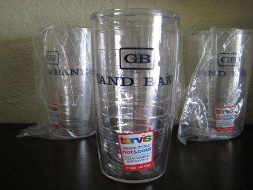 4 brand new boat yacht grand banks cups tumblers tervis