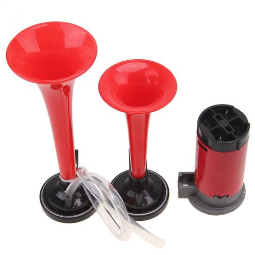 Sell Universal 110db 12V Dual Trumpet Air Horn Compressor Car Boat