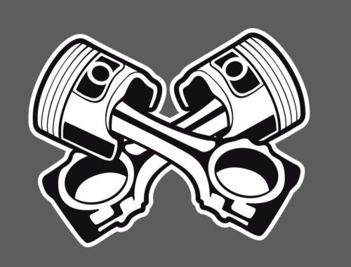 Pistons #223 sticker honda drift hellaflush illest illmotion wrap fresh piston