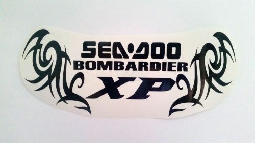 - seadoo tribal decal jetski xp pwc jet boat challenger speedster trailer black
