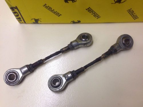 Ferrari 575 gtc gt1, lot of n.2 steel cable, tie rod check for applications, oem