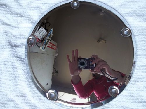 Harley-davidson derby cover chrome 5 hole