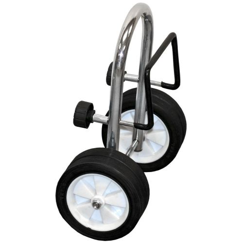 Portable fishing boat and canoe 1-man transport dolly carrier cart boat-dolly