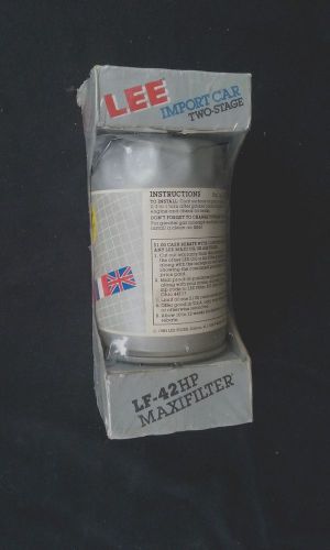 Lee lf-42hp oil filter&#039;s fits most import cars-pre 1985 also chevy luv 1972-75