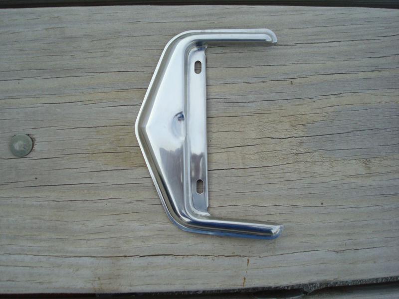 1951, 1952 buick special gas fuel door fender guard - nos
