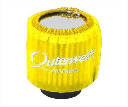 Outerwear yellow shielded breather pre filter dirt racing ump imca outer wear