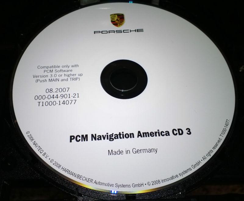 2003 2004 cayenne carrera 911 boxster navigation map cd3 update