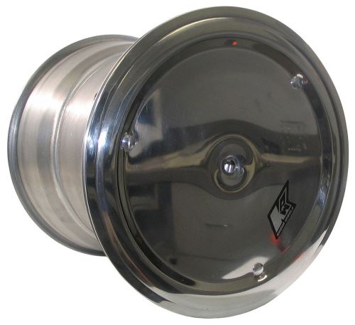 Keizer aluminum wheel,wide 5,15x14&#034;,5&#034;,beadlock,cover,rocket,masterbilt,bwrc,grt