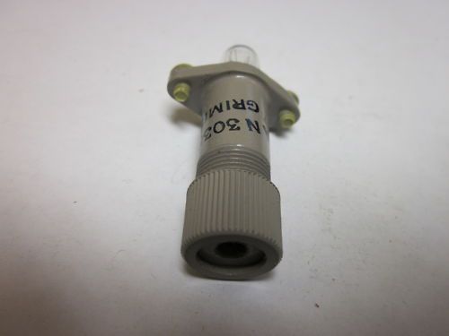 Lot of 2 grimes instrument light an 3035-2 aircraft  24 volt bulb