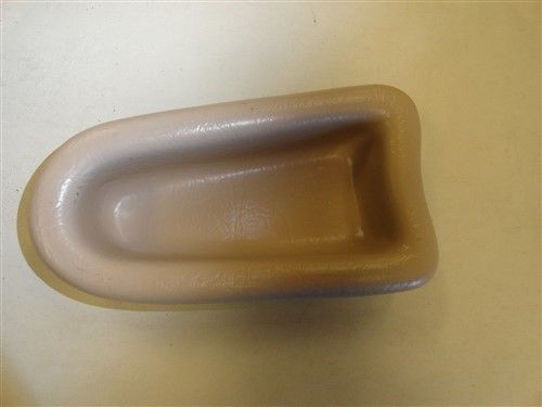 Beige plastic storage tray 7 1/4" x 3 3/4" marine boat