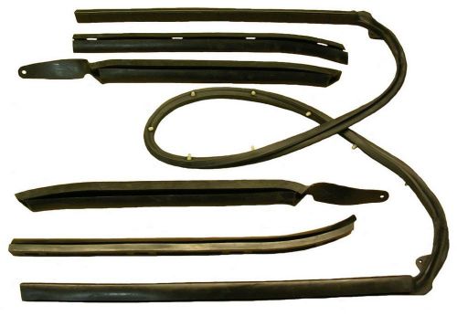 Convertible roof rail weatherstrip set -1964-65 chevelle