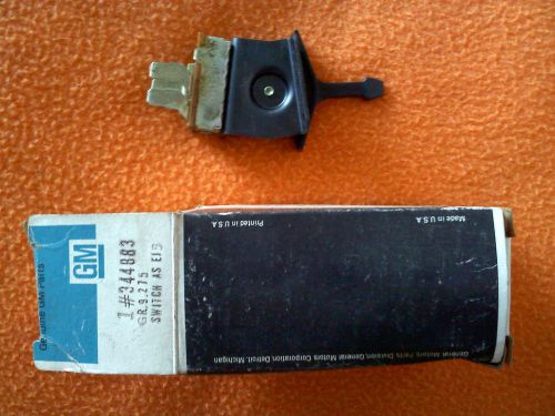 Vintage gm corvette blower motor switch # 344883