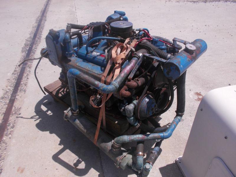 Chris craft engine and transmission assembly - portside