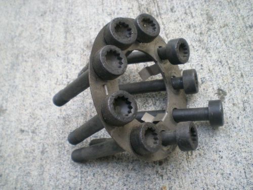 Porsche 911 flywheel bolts with washers for double mass flywheel