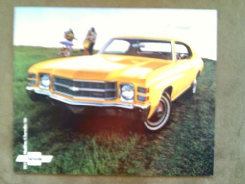 Chevrolet brochures/oldsmobile 1963-1971 nostalgic-great photos