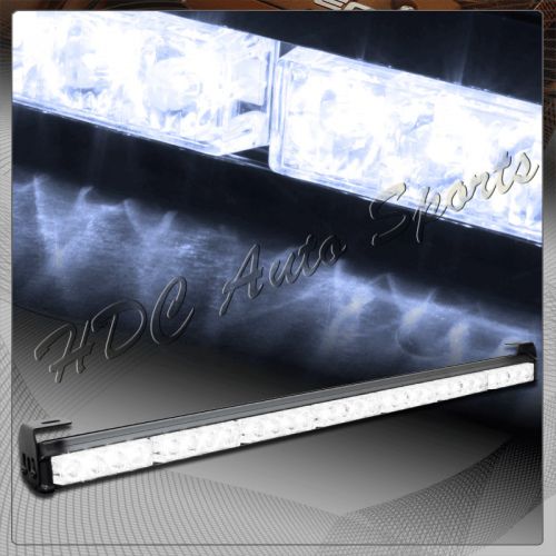 Sell 31.5" White LED Traffic Advisor Emergency Warning Strobe Light Bar