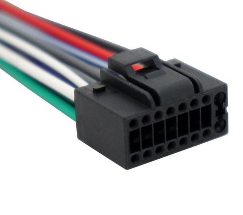 Kenwood kdc-x859 aftermarket stereo radio receiver replacement wire harness