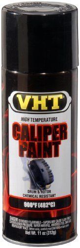 Vht sp734 gloss black brake caliper paint can - 11 oz.