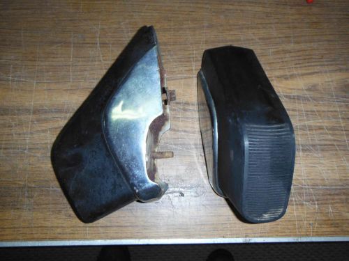 1973 dodge charger front bumper guard pair bumperettes maybe 1974 #1