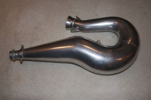 Straight line performance single exhaust pipe 2003-07 ski-doo mx-z 600 ho