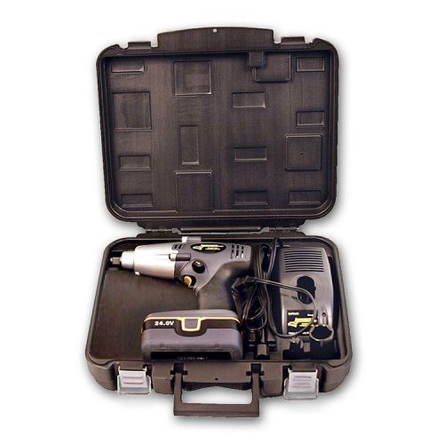 Longacre impact gun kit 24v cordless batt sockets imca scca latemodel