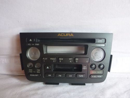 01 02 03 04 acura mdx radio cd cassette face plate panel 2pf2