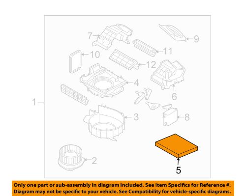 Infiniti nissan oem 09-13 g37-cabin air filter b72771ca1a